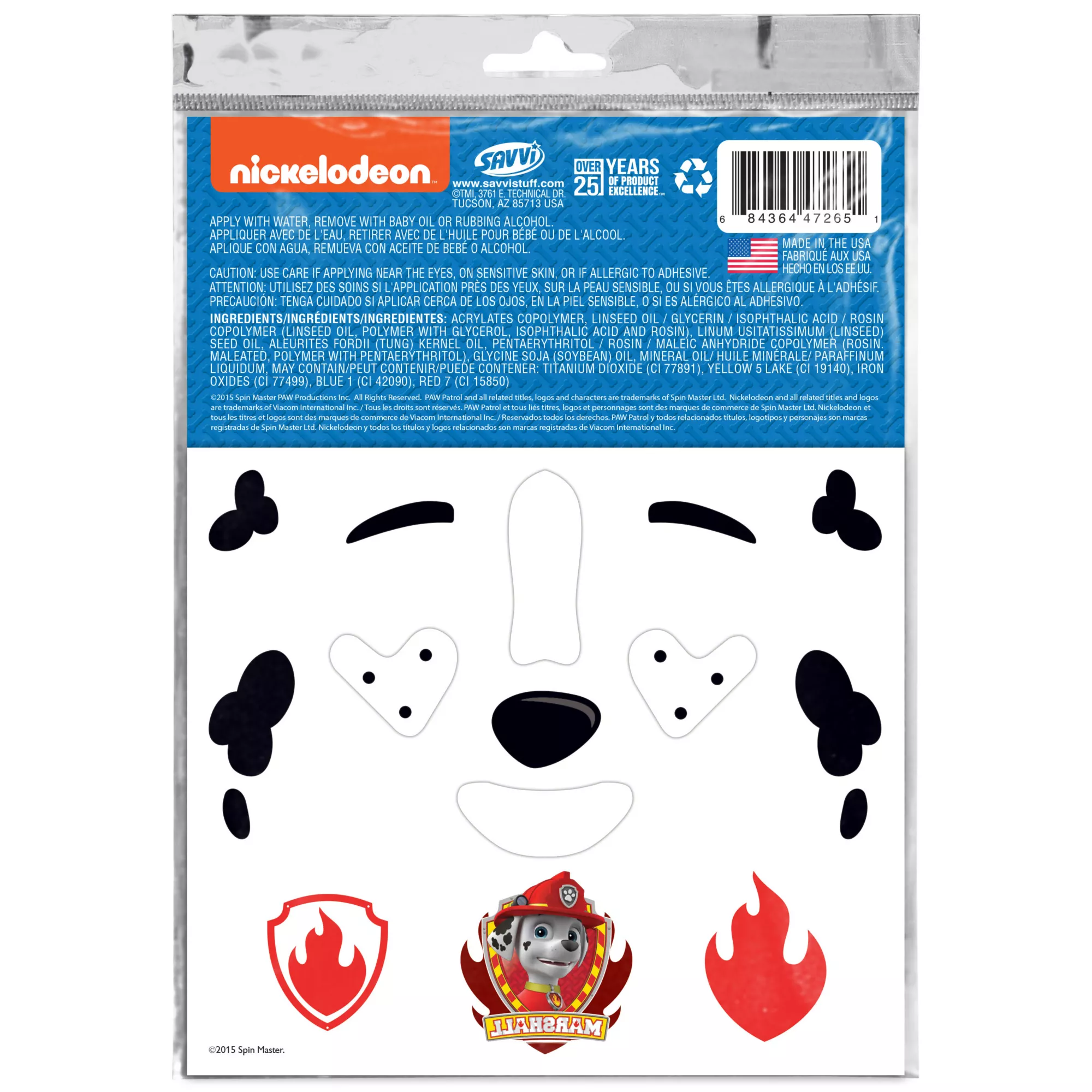 PAW Patrol Tattoos - PAW Patrol at Spencer's