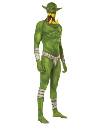 Adult Green Ogre Skin Suit Costume - Spirithalloween.com