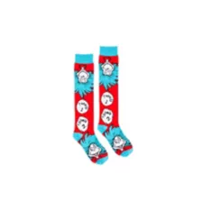 Thing 1 and 2 Knee High Socks - Dr. Seuss at Spencer's