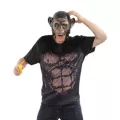 Grab N Go Ape Costume With Faux Fur at Spencer's