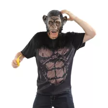 Grab N Go Ape Costume With Faux Fur at Spencer's