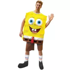 SpongeBob Squarepants Foam Adult Costume at Spirit Halloween