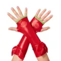 Girls TMNT Raphael Metallic Armwarmers at Spirit Halloween