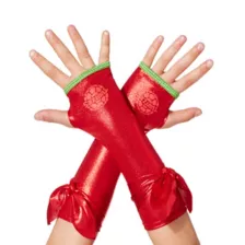 Girls TMNT Raphael Metallic Armwarmers at Spirit Halloween