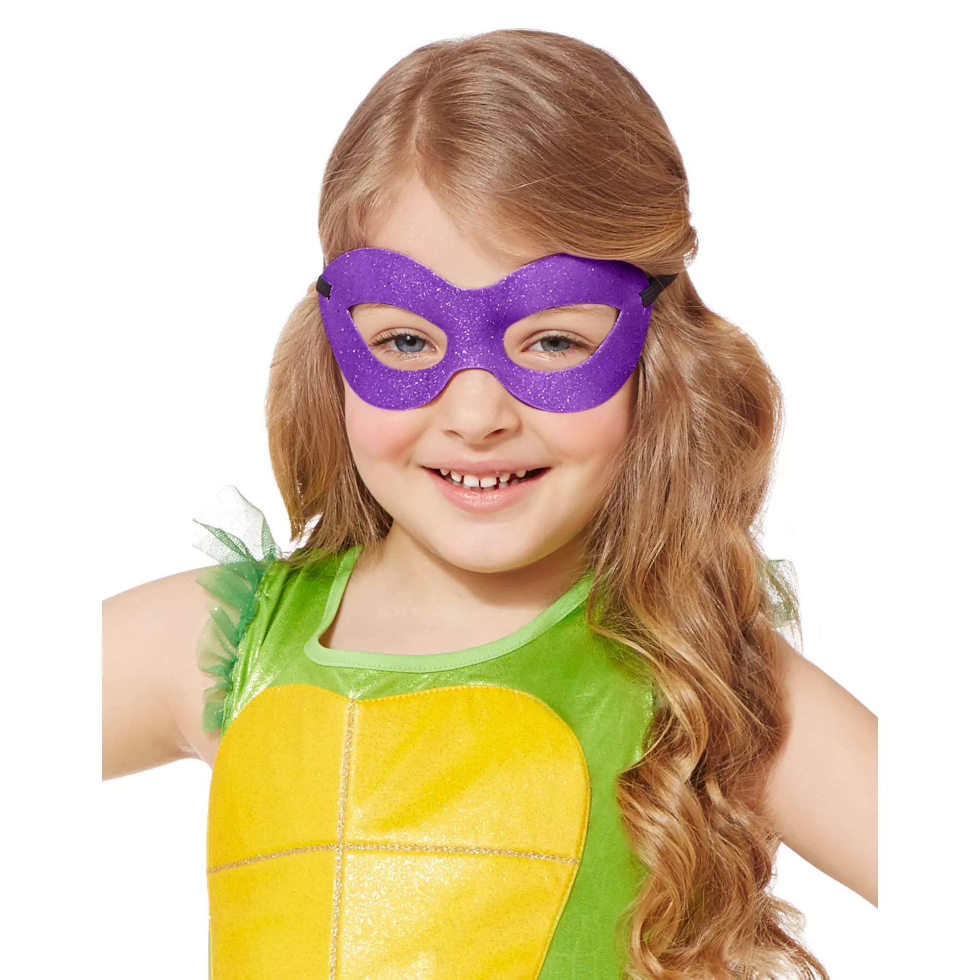 Kids Glitter Donatello Half Mask - Teenage Mutant Ninja Turtles at Spencer's
