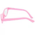 '50s Pink Rhinestone Cat Eye Glasses at Spencer's
