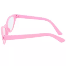 '50s Pink Rhinestone Cat Eye Glasses at Spencer's