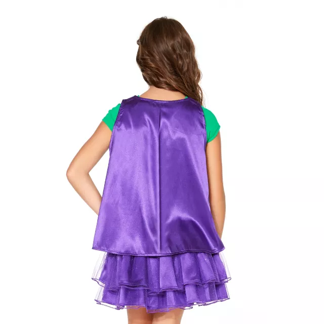 Girls TMNT Donatello Tutu Dress with Cape Costume at Spirit Halloween