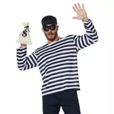 Adult Burglar Plus Size Costume at Spirit Halloween