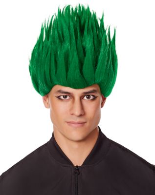 Green wig images hotsell