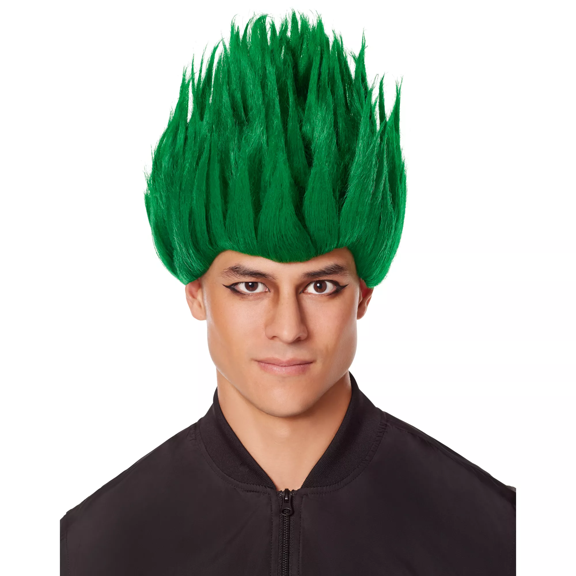 Spiked Green Wig at Spirit Halloween