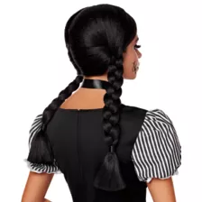 Braided Black Wig at Spirit Halloween