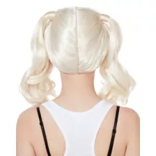 Blonde Pigtail Wig at Spirit Halloween