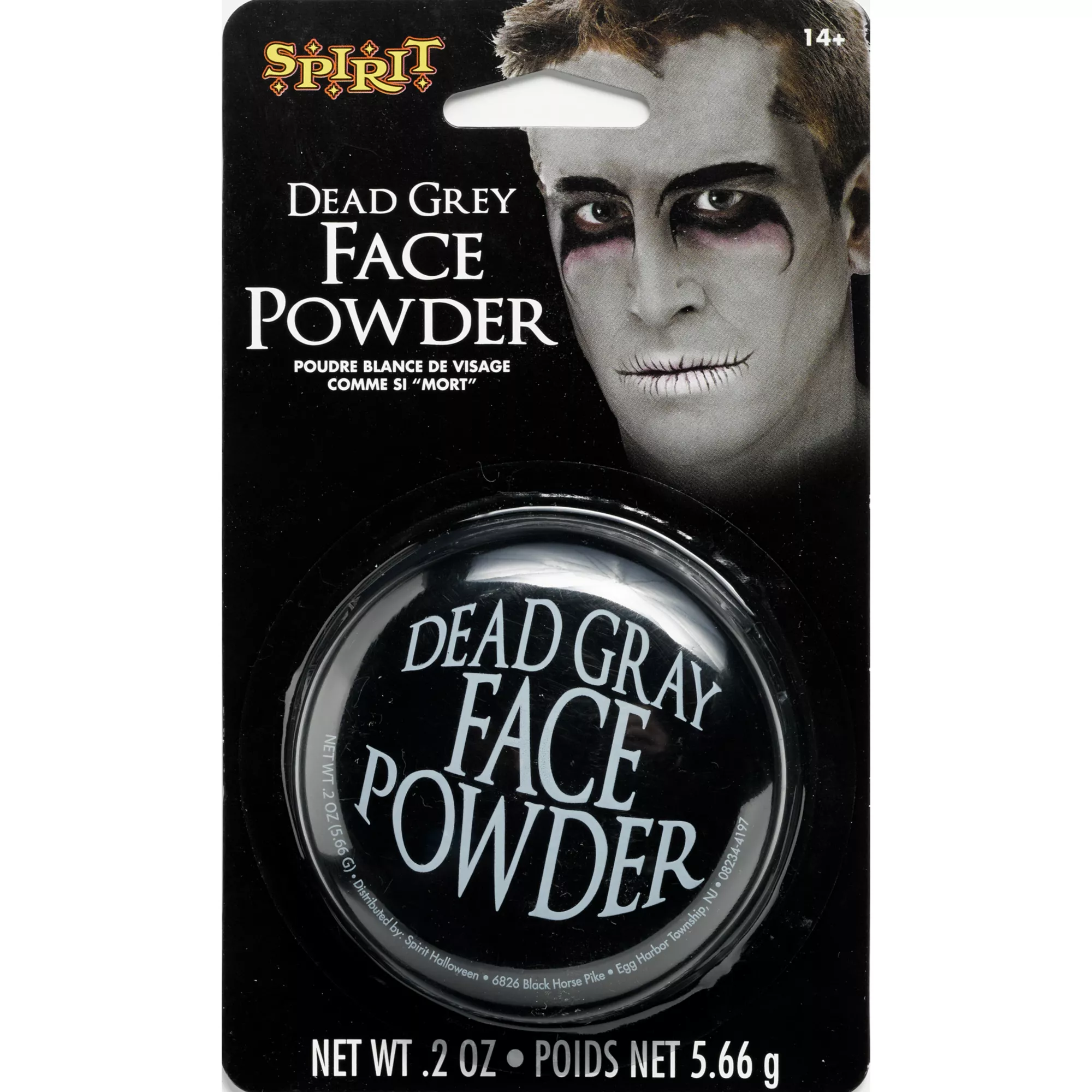 Gray Face Powder at Spirit Halloween