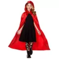 Kids Red Satin Cape at Spirit Halloween