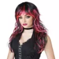 Black and Pink Tempting Tresses Wig at Spirit Halloween