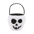 Skull Plush Treat Bucket at Spirit Halloween