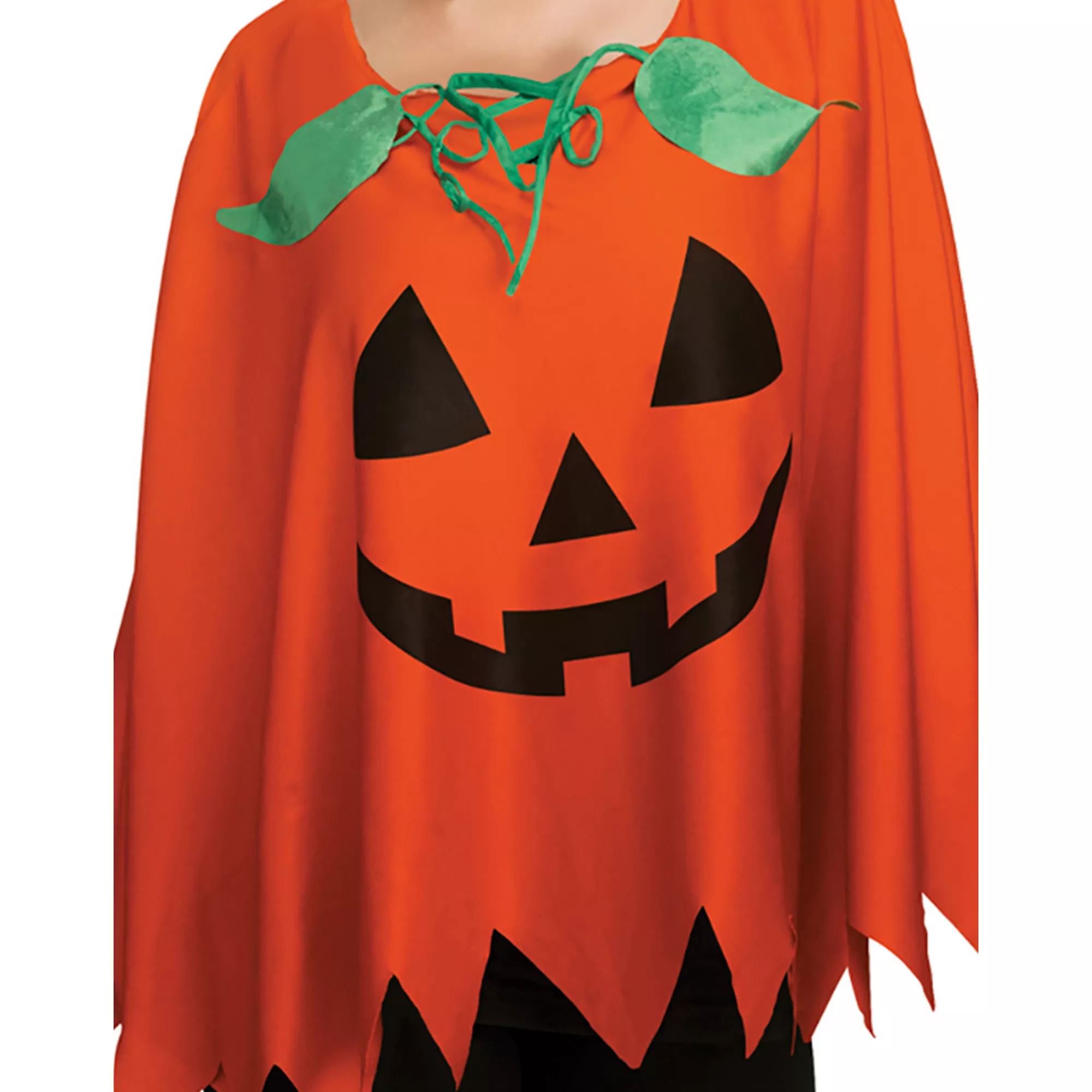 Adult Pumpkin Poncho at Spirit Halloween