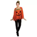 Adult Pumpkin Poncho at Spirit Halloween