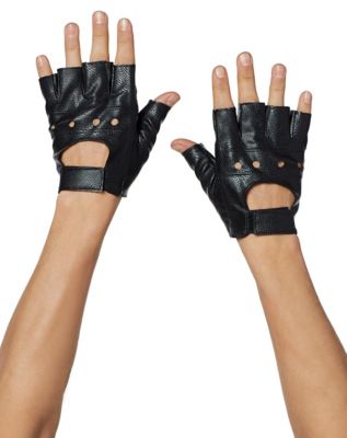 Fingerless Racer Gloves - Spirithalloween.com