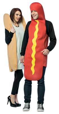 Food Costumes | Hot dog costumes for couples