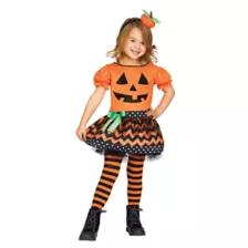 Toddler Petite Pumpkin Costume at Spirit Halloween