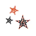 Black and Orange Rockstar Crystal Tattoos at Spirit Halloween