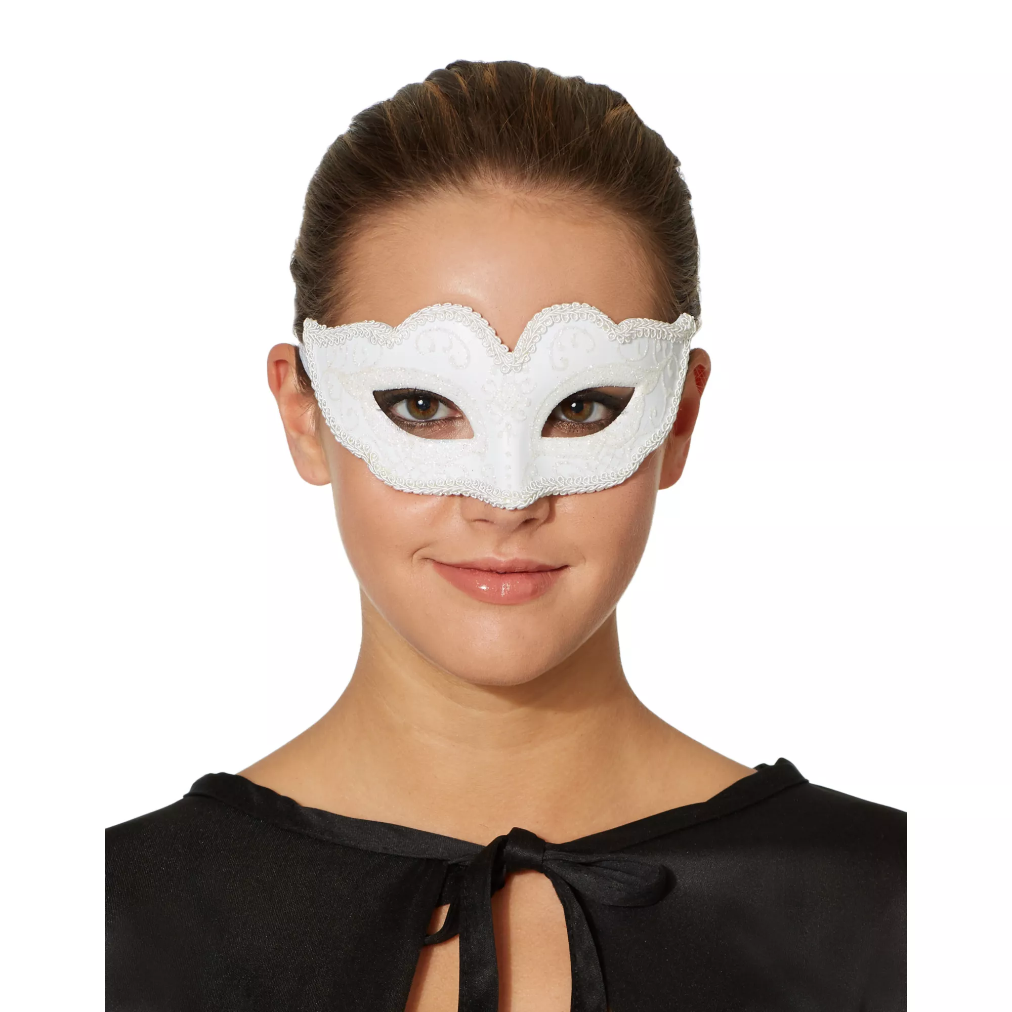 White Venetian Mask at Spirit Halloween