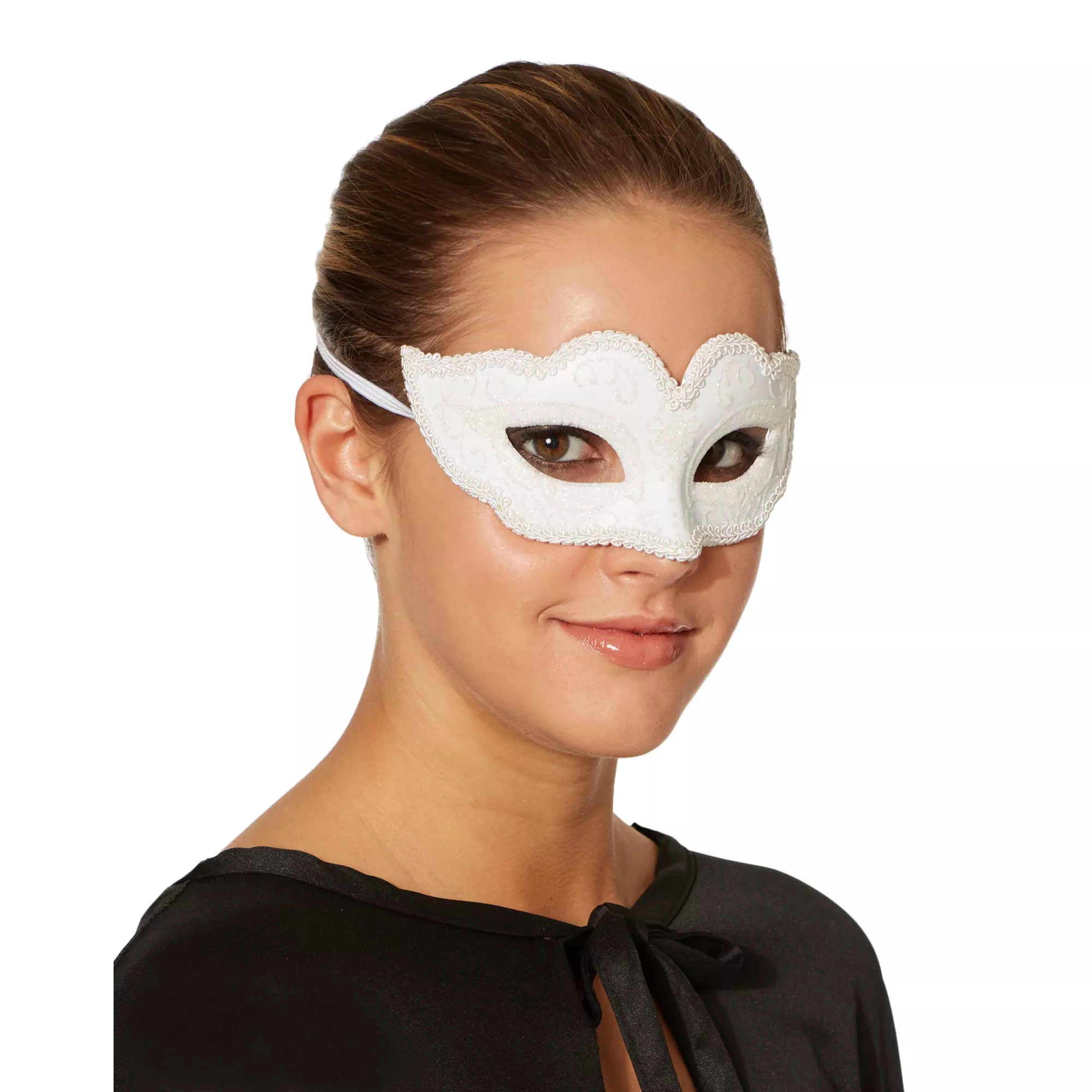 White Venetian Mask at Spirit Halloween