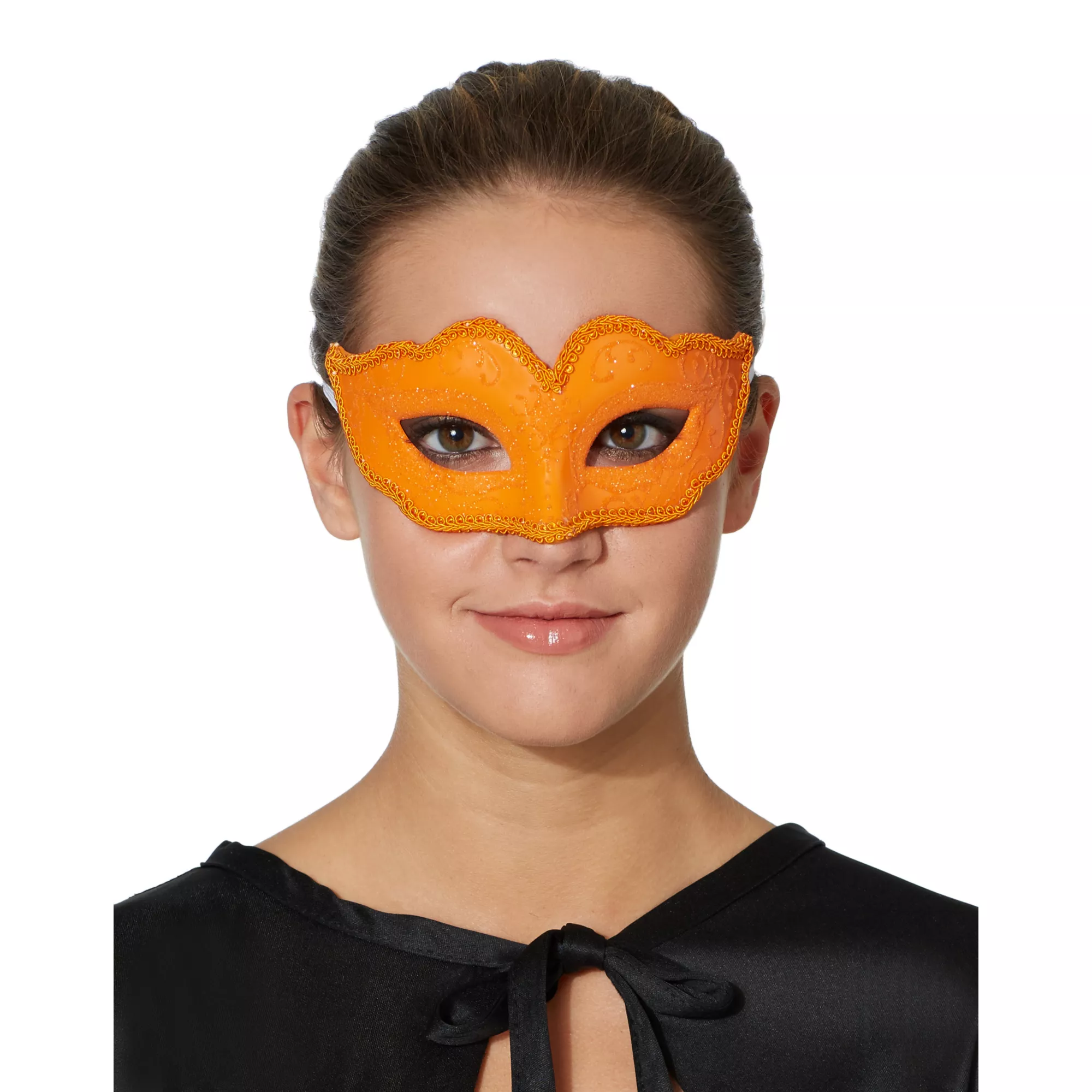 Orange Venetian Mask at Spirit Halloween