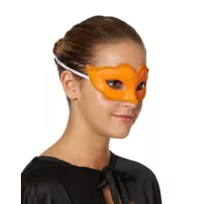 Orange Venetian Mask at Spirit Halloween
