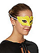 Yellow Venetian Half Mask