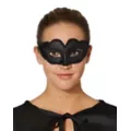 Black Venetian Half Mask at Spencer's