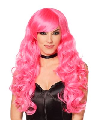 Pink Curls Wig