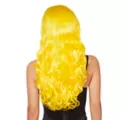 Yellow Curls Wig at Spencer's