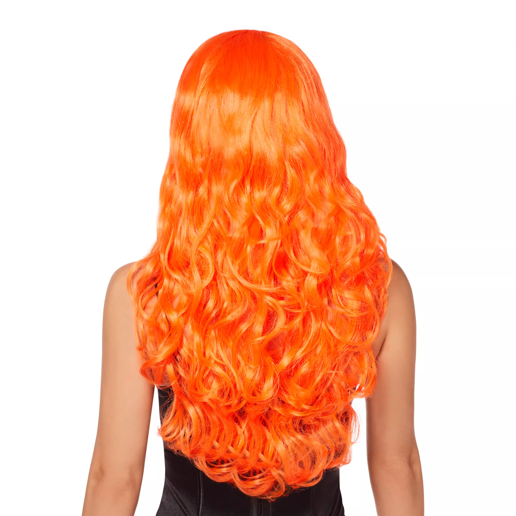 Orange Curls Wig at Spencer's