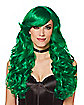 Green Curls Wig