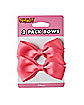 Pink Bows 2 Pack