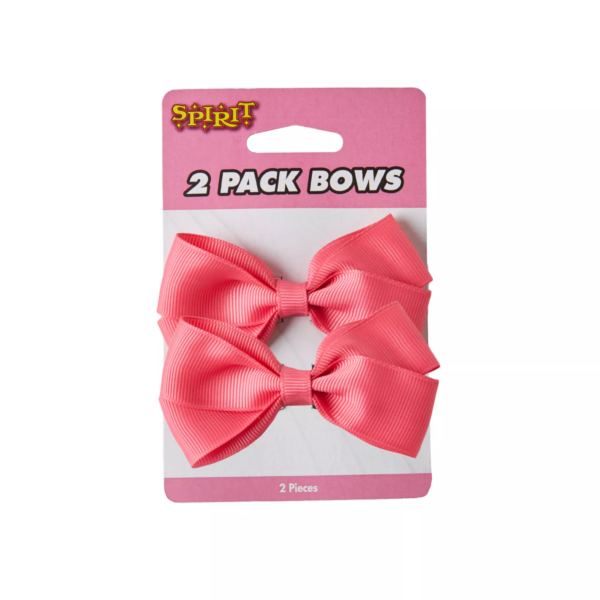 Pink Bows 2 Pack at Spencer's