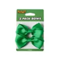 2 Pack Green Bows at Spencer's