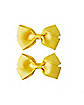 2 Pack Yellow Bows