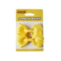 2 Pack Yellow Bows at Spencer's