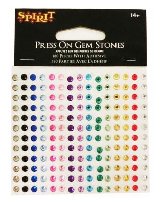 Rainbow Rhinestone 180 Piece Set - Spirithalloween.com