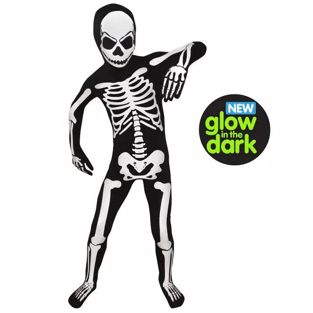 Kids Glow in the Dark Skeleton Costume Kids Glow in the Dark Skeleton Costume