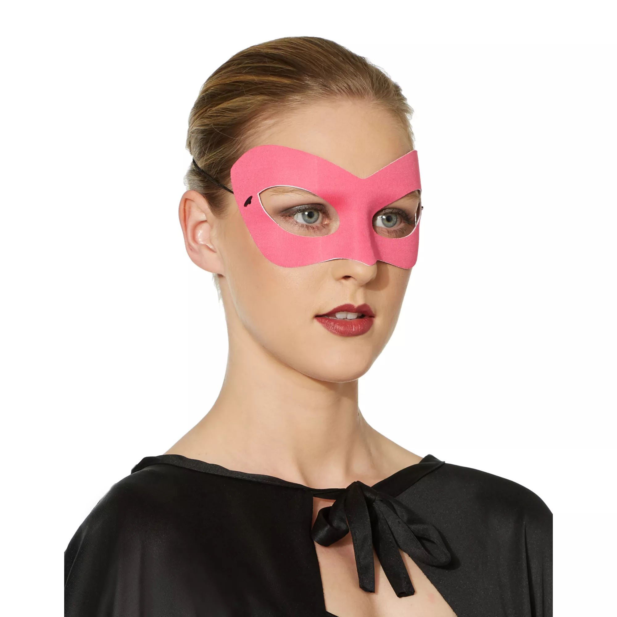 Pink Eye Half Mask at Spencer's