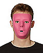 Blank Face Pink Half Mask