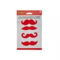 4pk Red Mustaches at Spirit Halloween