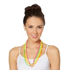 4pk Neon Beads at Spirit Halloween