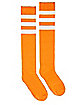 Knee High Orange Socks