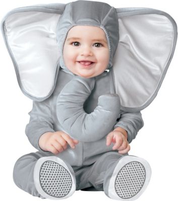 baby in elephant costume